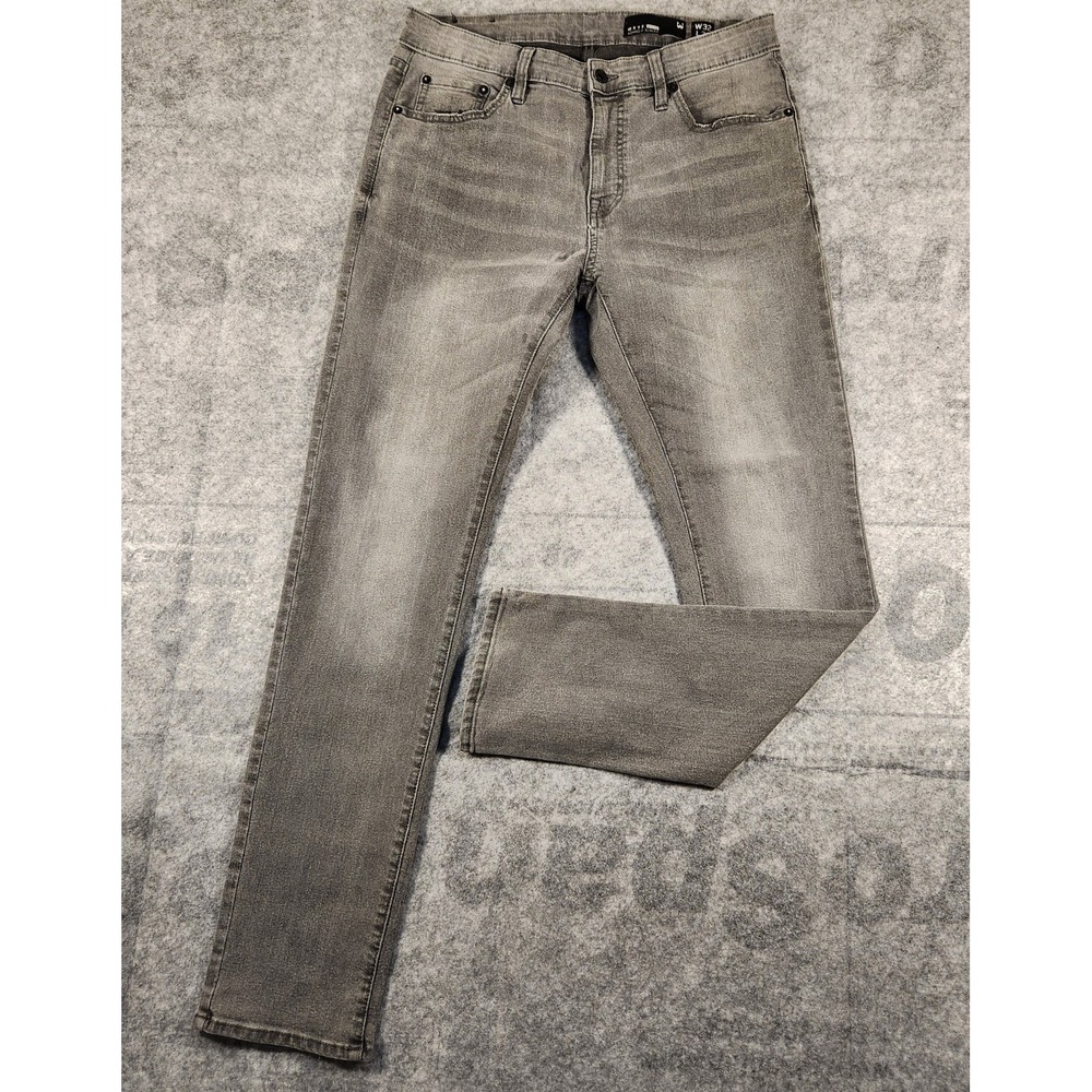 wxyz jeans mens 32x31 gray nomad slim fit Stretch Demin USA city